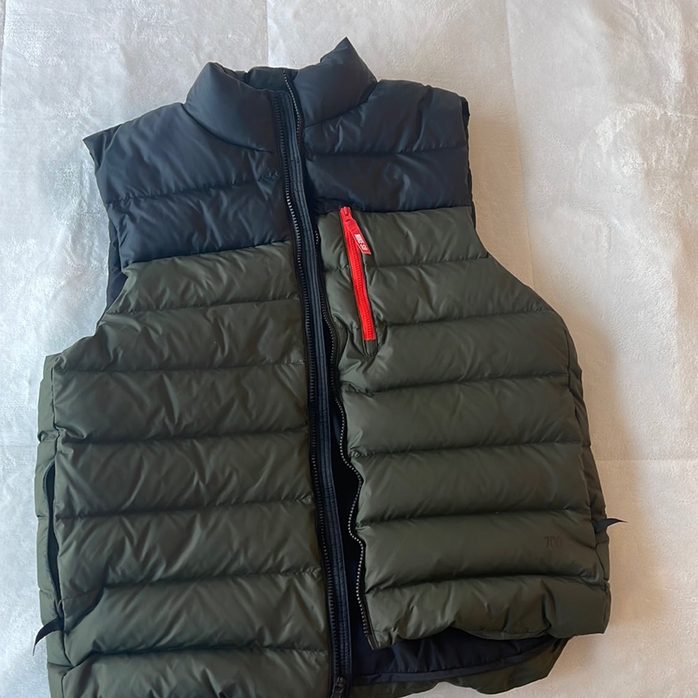 Blue and Green Nike Bomber Vest mens size Large L